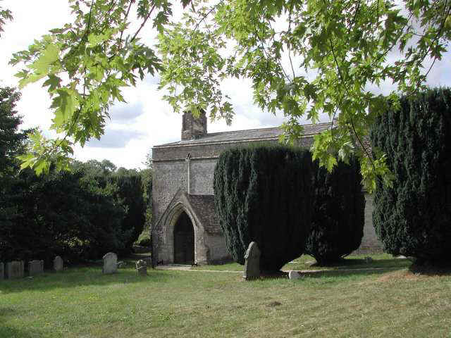 Exterior of Baunton Parish Church